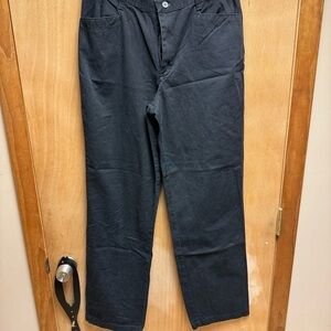 Riders by Lee Black Stretch Pants Size L